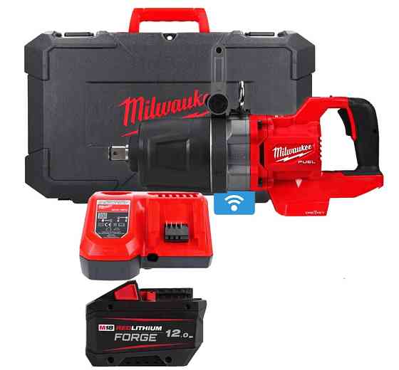 Гайкокрут високомоментний 1'' (2711 Нм) MILWAUKEE M18 FUEL ONEFHIWF1DS-121C (+ заряд.пристрій, акум., HD кейс) Одеса