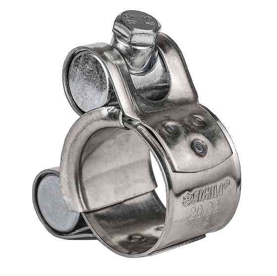 Хомут силовой нержавеющий 18мм Ø20-22мм (КРАТНО 10шт) SIGMA (2508031) Киев