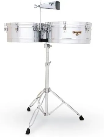 Ударная установка  Latin Percussion Timbalesy Matador Brushed Nickel/Gold Tone Киев