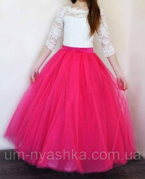 Длинное нарядное платье Мелиса на 6-7 лет Кривой Рог - изображение 6