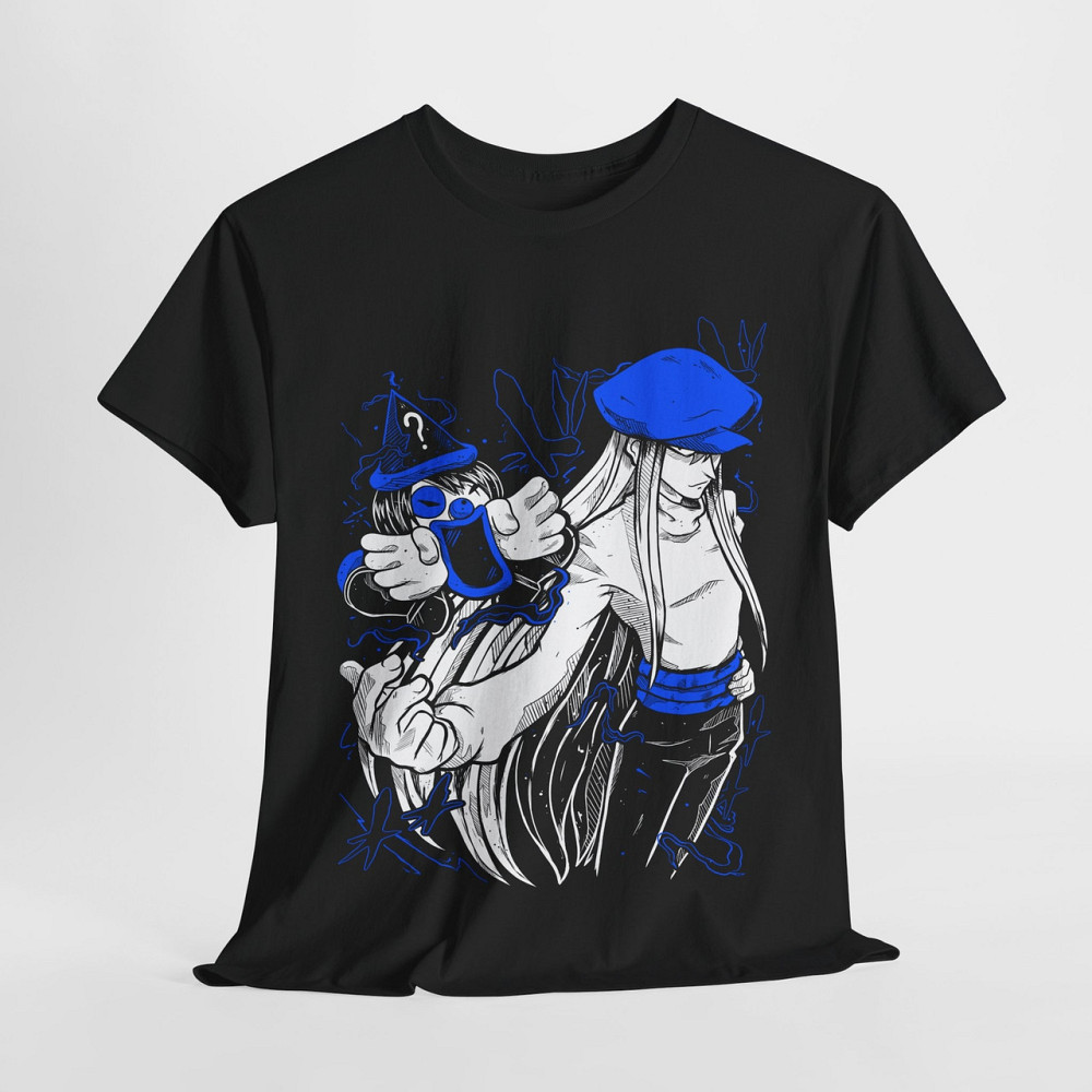 Футболка з аніме принтом Мисливець × Мисливець оверсайз (S/M/L) Чорний AnimeJ0759 Дніпро - фото 6