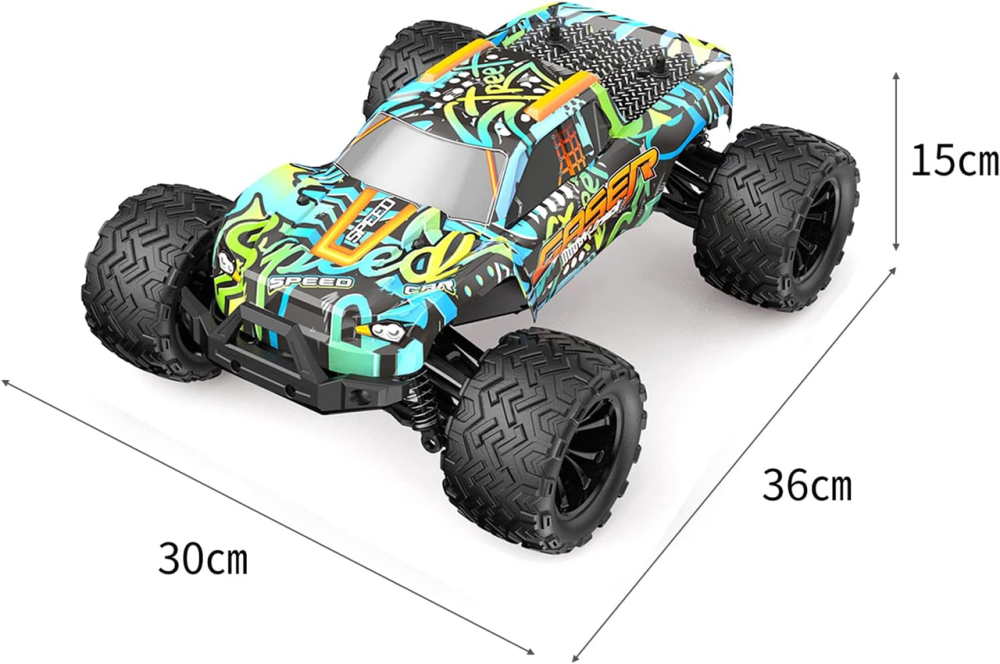 Монстр-трак RC машина GoolRC 1:14 🚗 безщіткова 4WD, 40 км/год, 2.4GHz, позашляховий монстр-трак на пульті Київ - фото 10