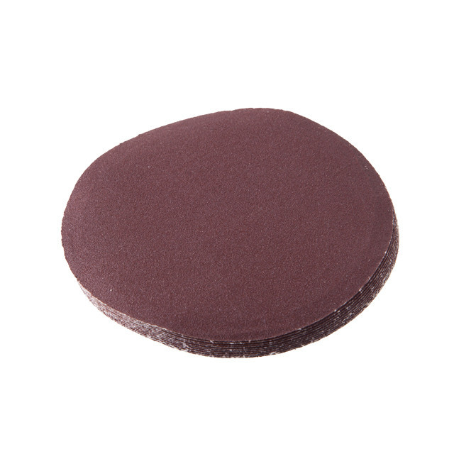 Круг наждаковий на липучці 125 мм, папір клас E, щільність 220 г/м², К150, 10 од. INTERTOOL BT-0563 Київ - фото 2