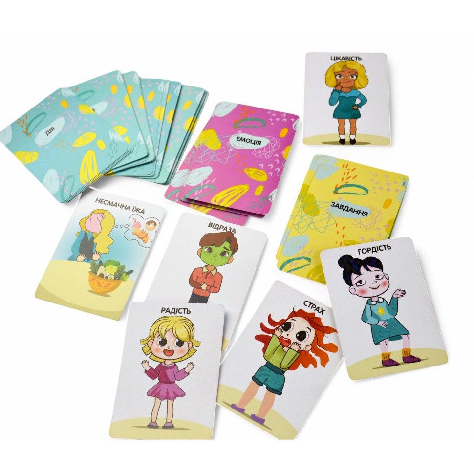 Настільна гра "Емоції" 2262-UM 37 карток, 7 варіантів гри Вінниця - фото 8