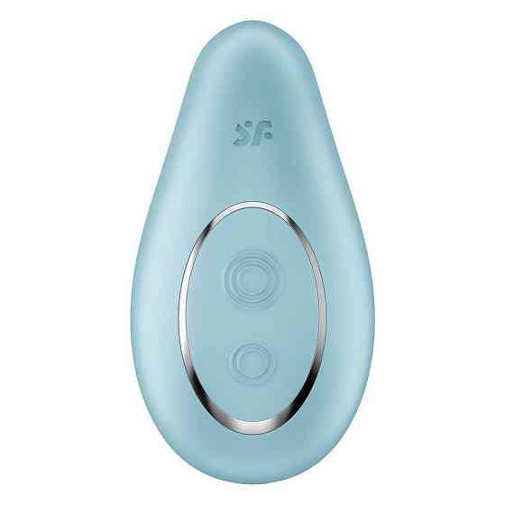 Вибратор Satisfyer Dipping Delight Light Blue, 2 мотора, гибкий кончик Sex Aura Киев