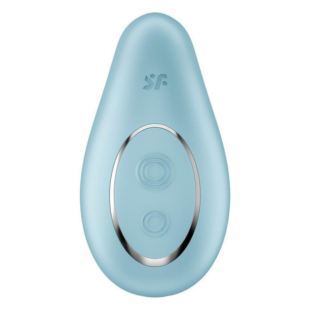 Вибратор Satisfyer Dipping Delight Light Blue, 2 мотора, гибкий кончик Sex Aura Киев - изображение 3