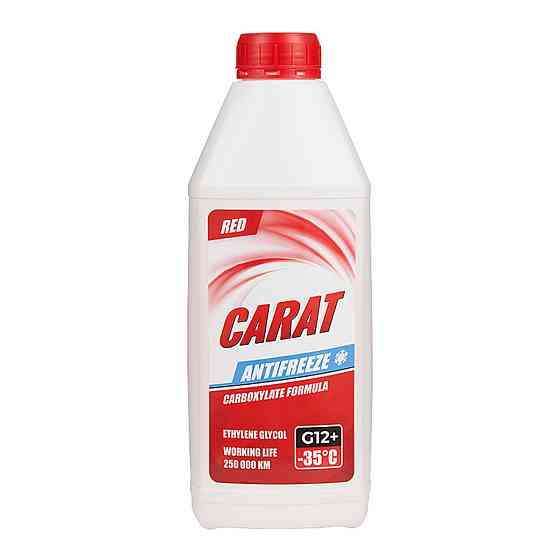 Антифриз CARAT G12+ RED (червоний) 900г Київ