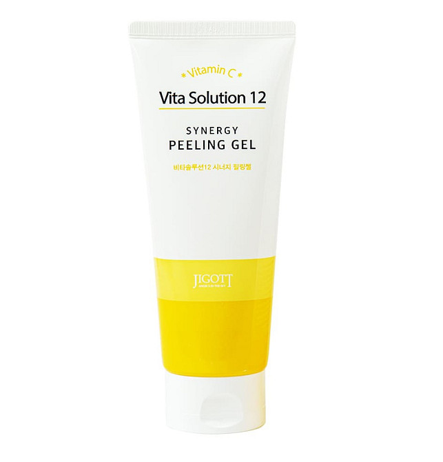 Оздоровлюючий пілінг-гель Vita Solution 12 Synergy Peeling Gel Jigott 180 мл Київ - фото 1