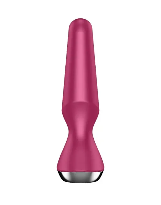 Анальна смарт-вібропробка Satisfyer Plug-ilicious 2 Berry Львів - фото 4