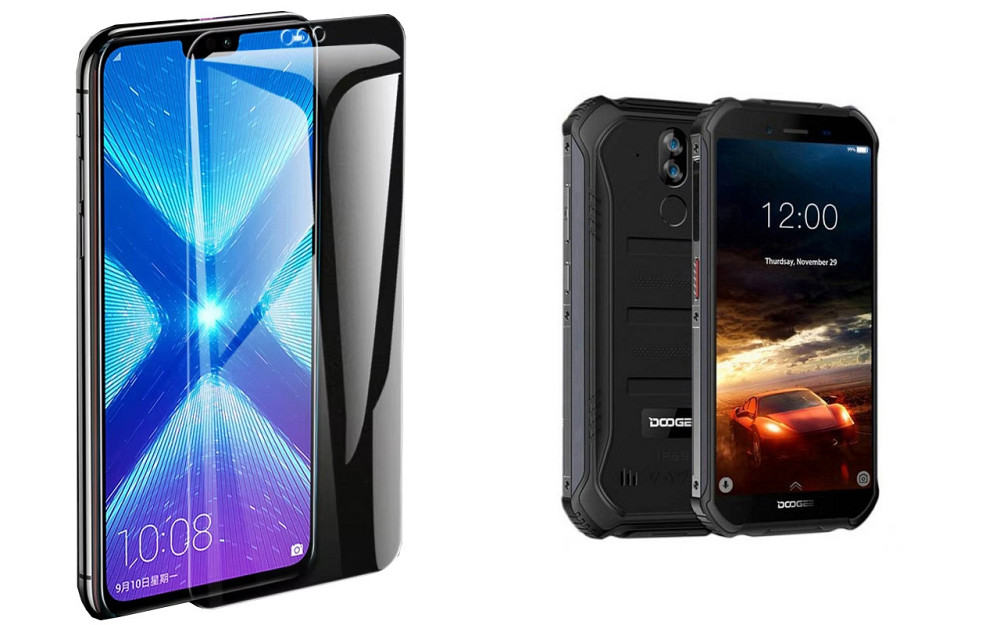 Захисне скло NeoGlass для DOOGEE S40, S40 Lite, S40 Pro – надпрозоре та стійке Київ - фото 2