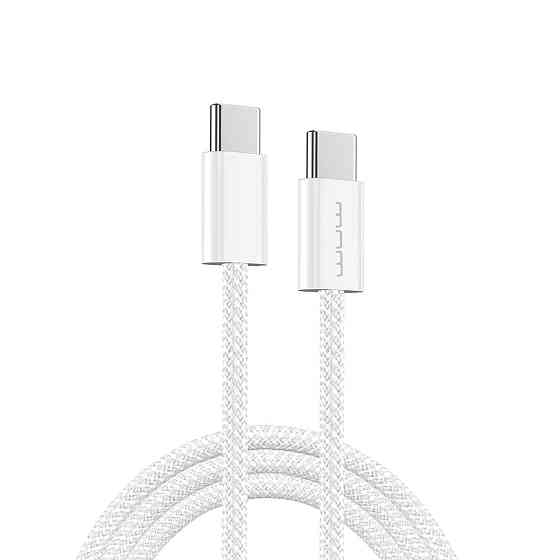 Кабель Type-C PD 60W білий Київ