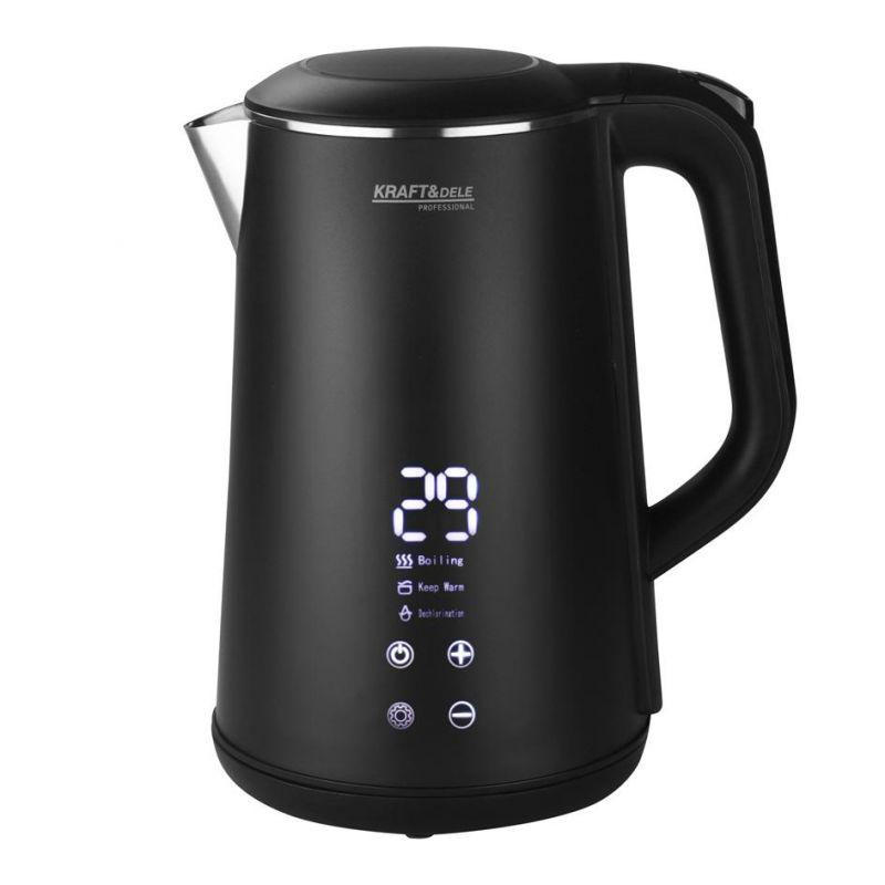 Электрочайник 1,6 л 1500 Вт Kraft&Dele KD4105 Киев - изображение 6