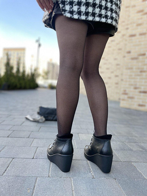 Injers Черевики жіночі INJERS чорні натуральна шкіра 37-40р. (1150) Коломия - фото 7