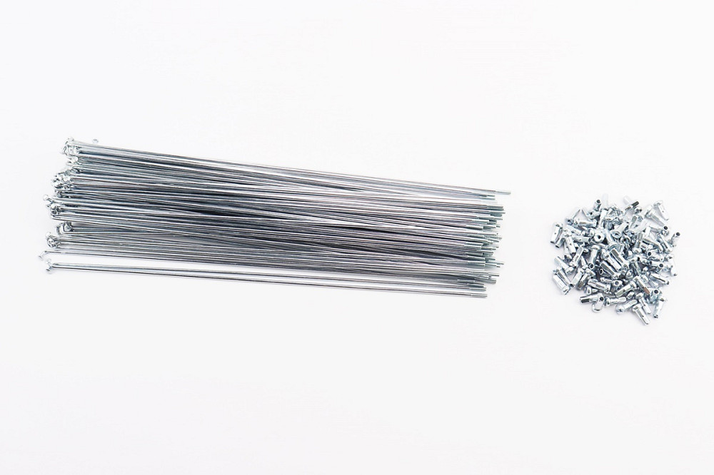 Спиця 14Gx248мм (100шт к-кт), хром Київ - фото 1