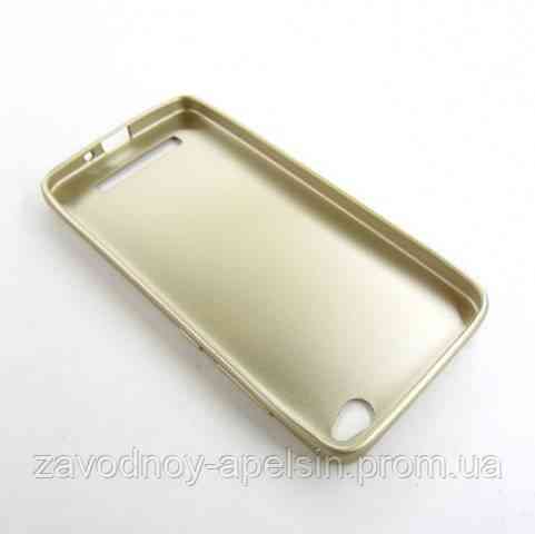 Xiaomi Redmi 3 4A чохол силіконовий soft touch gold Одеса