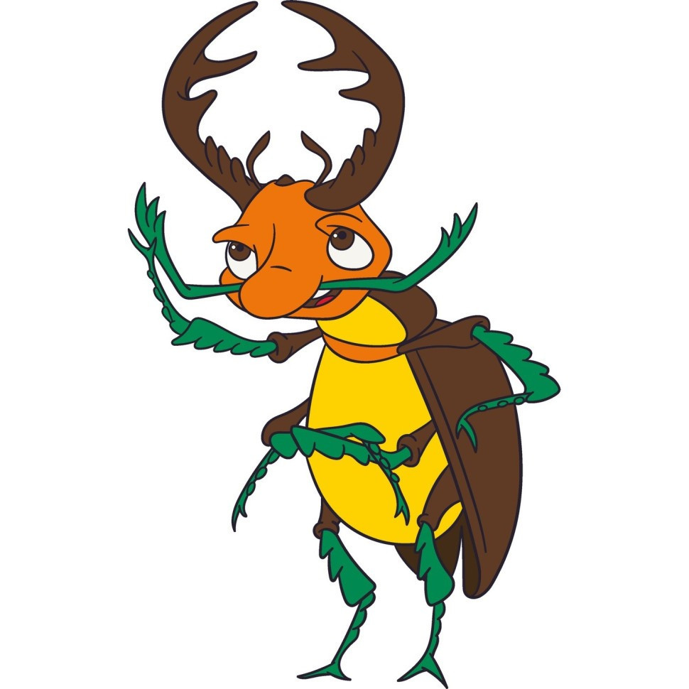 Розпис на полотні "Жук-олень" 15055-AC 25x30 см Вінниця - фото 1