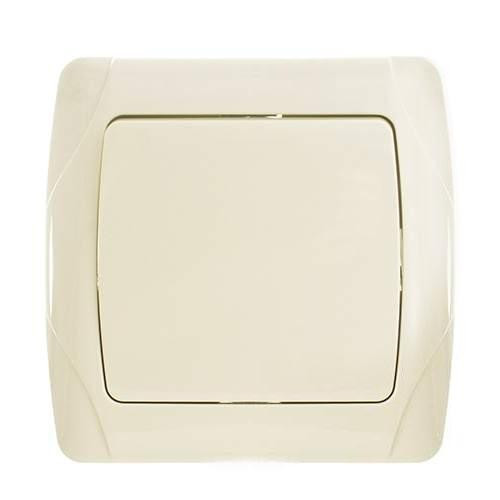 CARMEN Выключатель 1кл. крем Viko Харьков - изображение 1