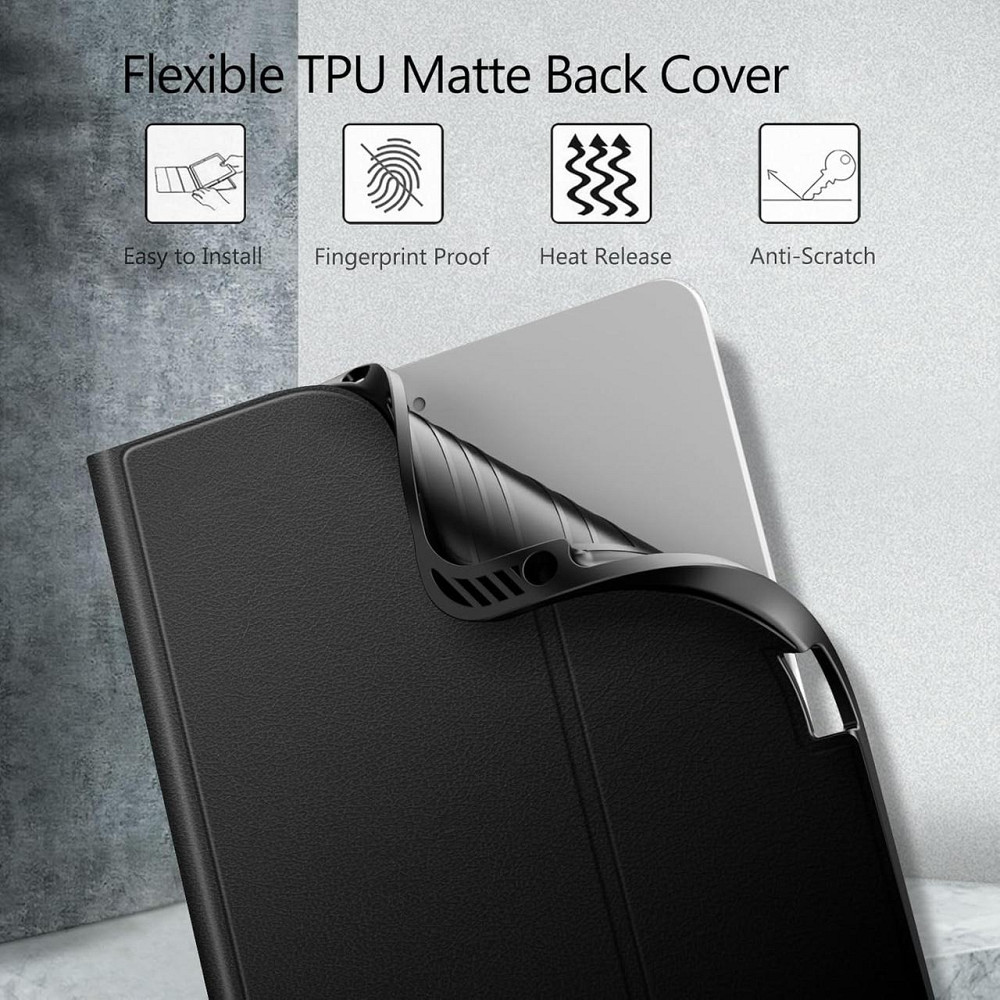 Чохол клавіатура FINTIE для iPad Air 11/10.9 (M4/M3/M2, 2026/2025/2024, 4/5 gen) чорний магнітний знімний кейс з тачпадом тримачем Київ - фото 6