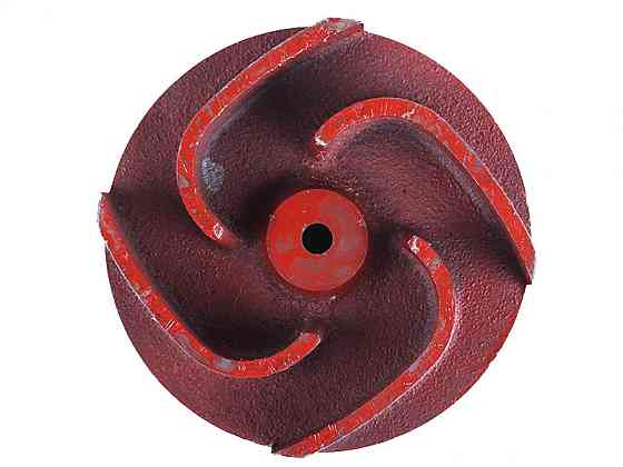 Крыльчатка мотопомпы 4 лопасти, под шпонку Ø20мм Мукачево