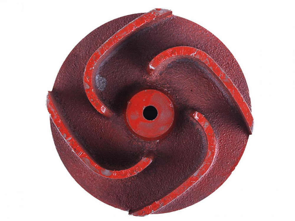 Крыльчатка мотопомпы 4 лопасти, под шпонку Ø20мм Мукачево - изображение 1