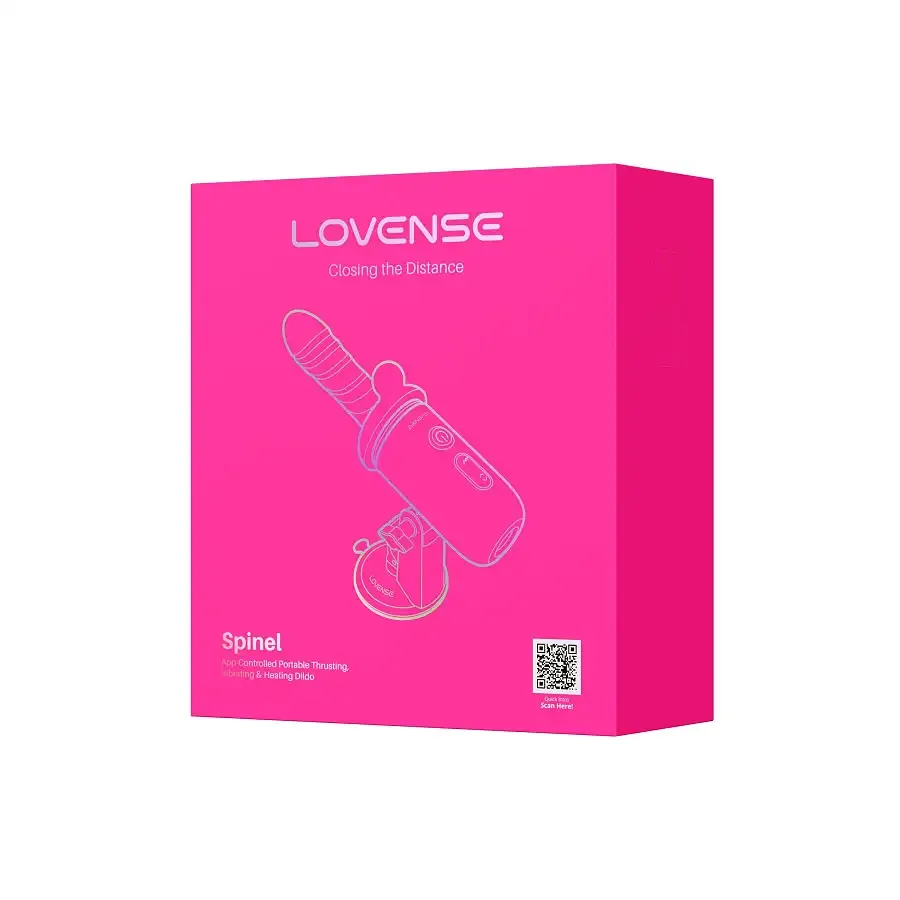 Смарт-мини секс-машина Lovense Spinel имитация фрикций, подогрев, 3 насадки, на присоске Львов - изображение 7