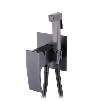 Змішувач для гігієнічного душу вбудований Koer KB-23007-07 (Колір графіт) (KR5163) Чернівці - фото 1