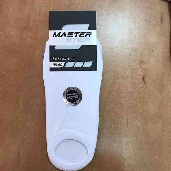 Носки хлопковые ультра короткие Master Step PREMIUM арт.7300 44-46, білий Черновцы