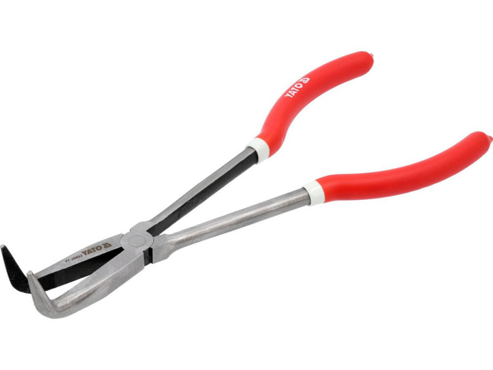 Щипці вигнуті під 90° подовжені YATO : L= 285 мм, HRC 50, Cr-V [60] Одесса - изображение 1