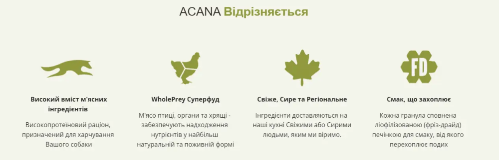 Acana Puppy Recipe (Акан Паппі Ресіпе) сухий корм для цуценят усіх порід 2 кг. Запоріжжя - фото 3
