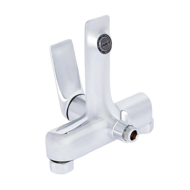 Змішувач для ванни Qtap Vlasta New з душовим гарнітуром QTVLA259CRM45642 Chrome Київ - фото 3