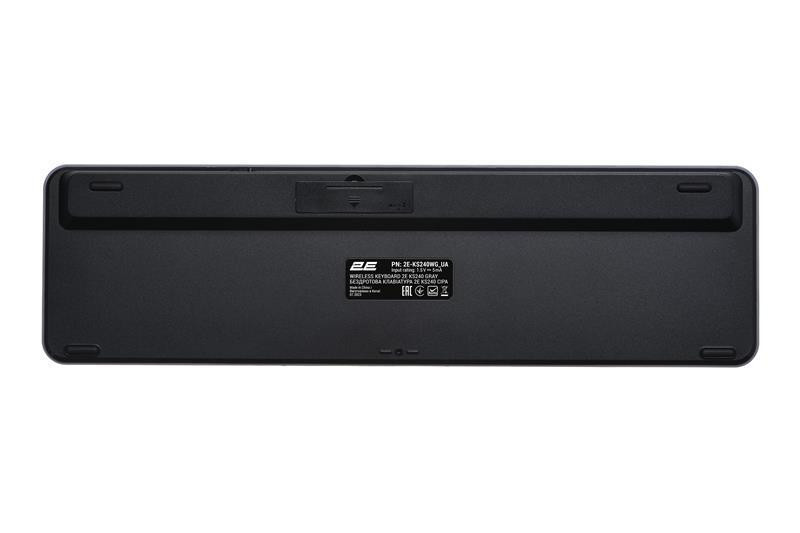 Комплект (клавіатура, миша) бездротовий 2E MK440 Grey/Black (2E-MK440WBGR_UA) Сірий Харьков - изображение 3