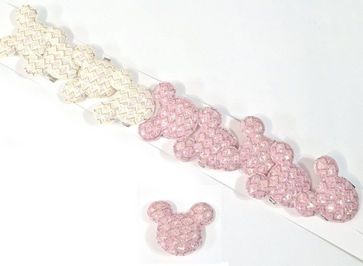 Гумки для волосся дитячі глітер Мікі 10 шт. Київ - фото 1