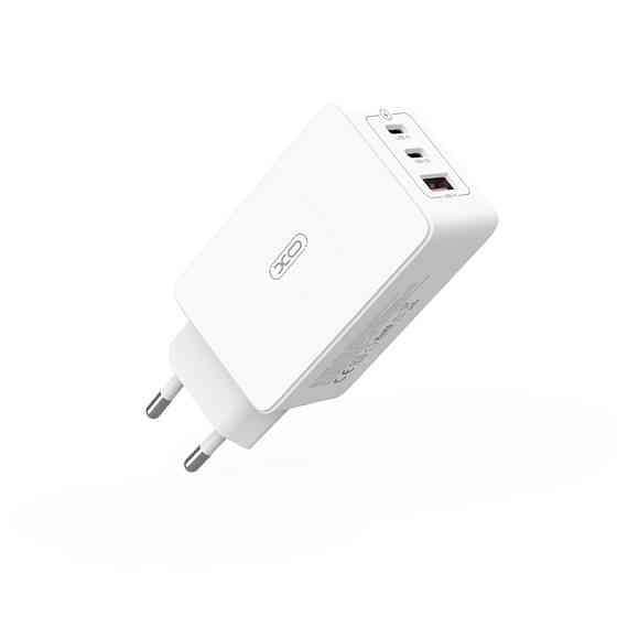 Мережевий зарядний пристрій XO CE13 GaN 65W Fбілий Львів