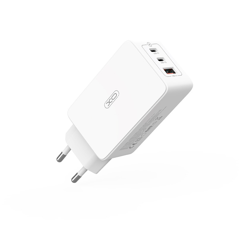 Мережевий зарядний пристрій XO CE13 GaN 65W Fбілий Львів - фото 3