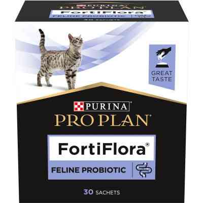 Пробіотична добавка для тварин Purina Pro Plan FortiFlora Feline Probiotic 30х1 г (8445290040794) Вінниця