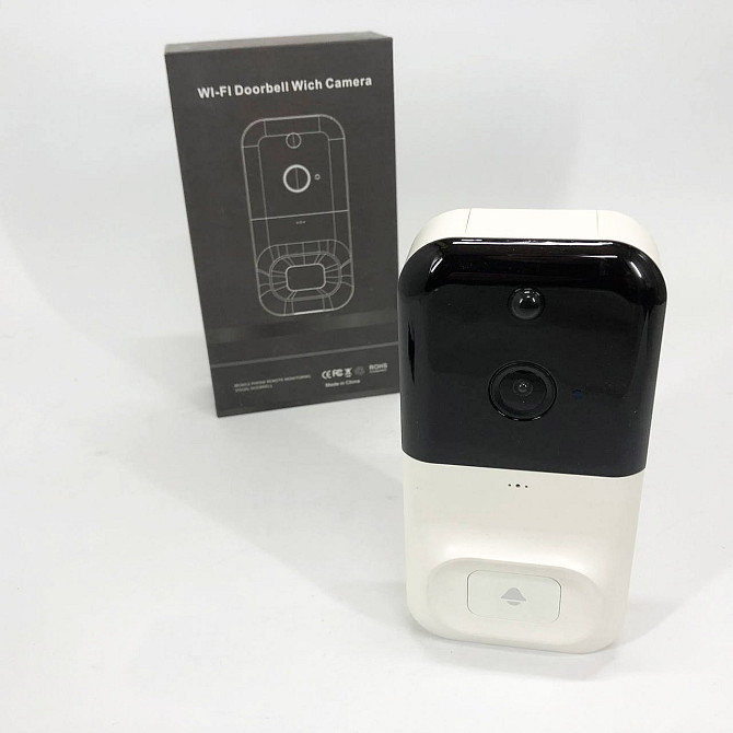 Камера видеонаблюдения с удаленным доступом и микрофоном SMART DOORBELL X5 wifi, Камера уличная вайфай SB-81 Львов - изображение 7