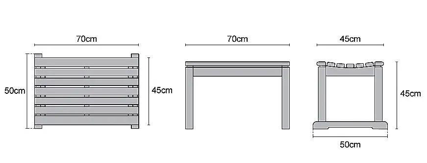 Стілець для ванної "Хіменс" каррі Миколаїв - фото 2
