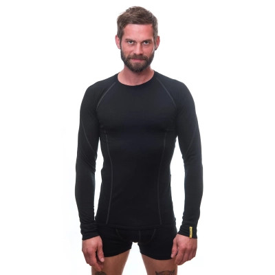 Термокофта Sensor Merino Active LS black 11109033 S (SM11MA-black-S) Вінниця - фото 4