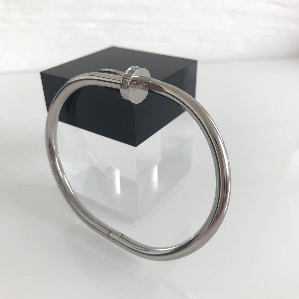 Cartier браслет цвях покриття білим золотом/ Cartier браслет цвях Одеса - фото 4