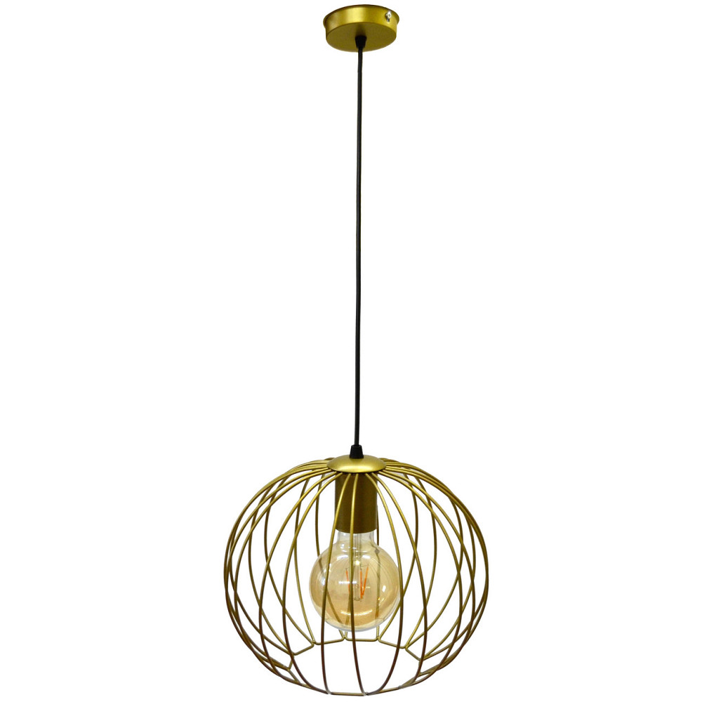 Светильник подвесной шар в стиле лофт Е27 Globe NL 2722 G Киев - изображение 1