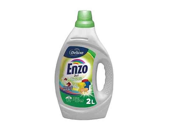 Гель для прання 2л Enzo 2in1 Сolor для Кольорового ТМ DELUXE Київ