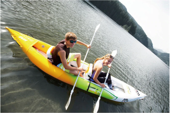 Каяк 2 человека Betta Leisure Kayak 2-person. Inflatable Deck. Paddle*2 Included Дніпро