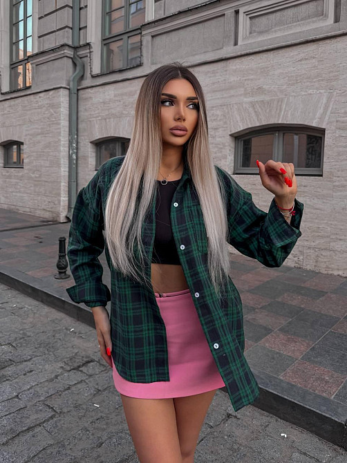 Жіноча сорочка в клітинку ( з накатом) Одеса - фото 4