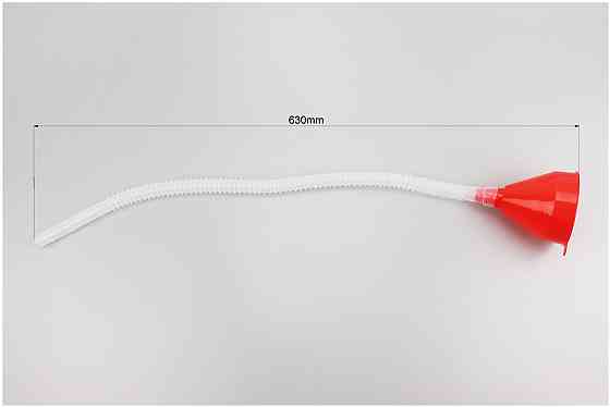 Лійка універсальна (з довгим гнучким шлангом) ЧЕРВОНИЙ Київ