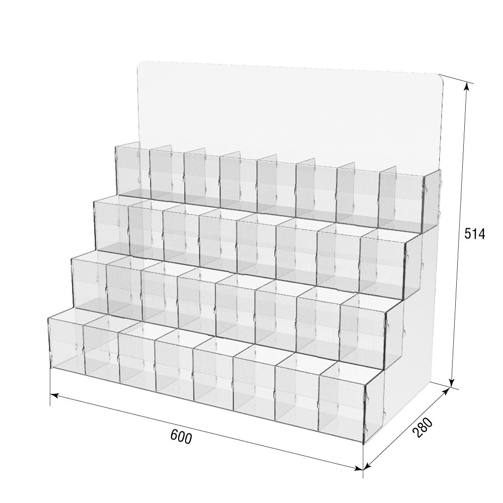 Подставка EKOSTAR для ручек и карандашей EKOSTAR на 32 ячейки Киев - изображение 3
