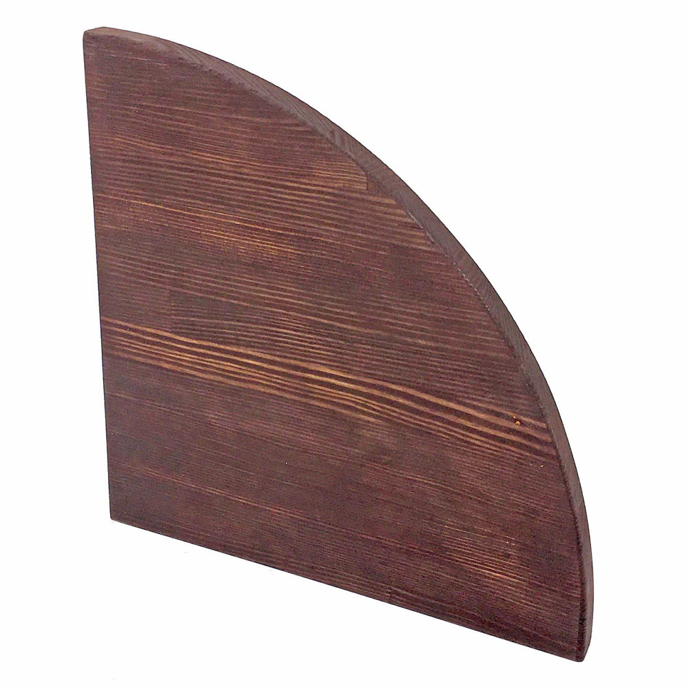 Угловая настенная полка 