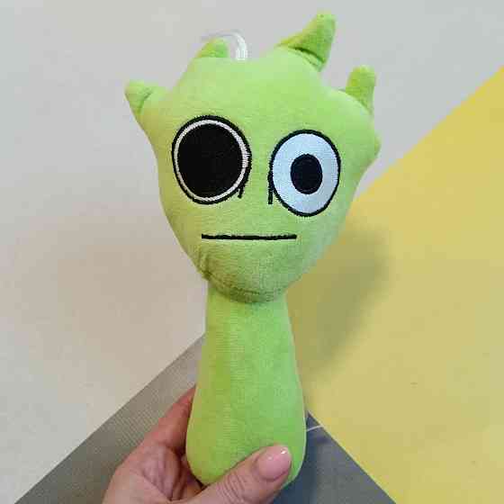 М'яка іграшка Спрункі лаймовий Овакс 20 см OWAKCX Sprunki Incredibox Київ