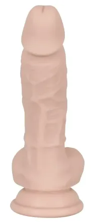 Фаллоимитатор на присоске СИЛИКОН (18см) Sex Aura Киев