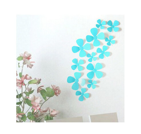 Декор цветочки бирюзовые Киев - изображение 1