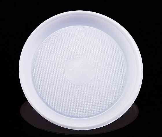 Тарелка одноразовая пластиковая 205 мм Павлоград